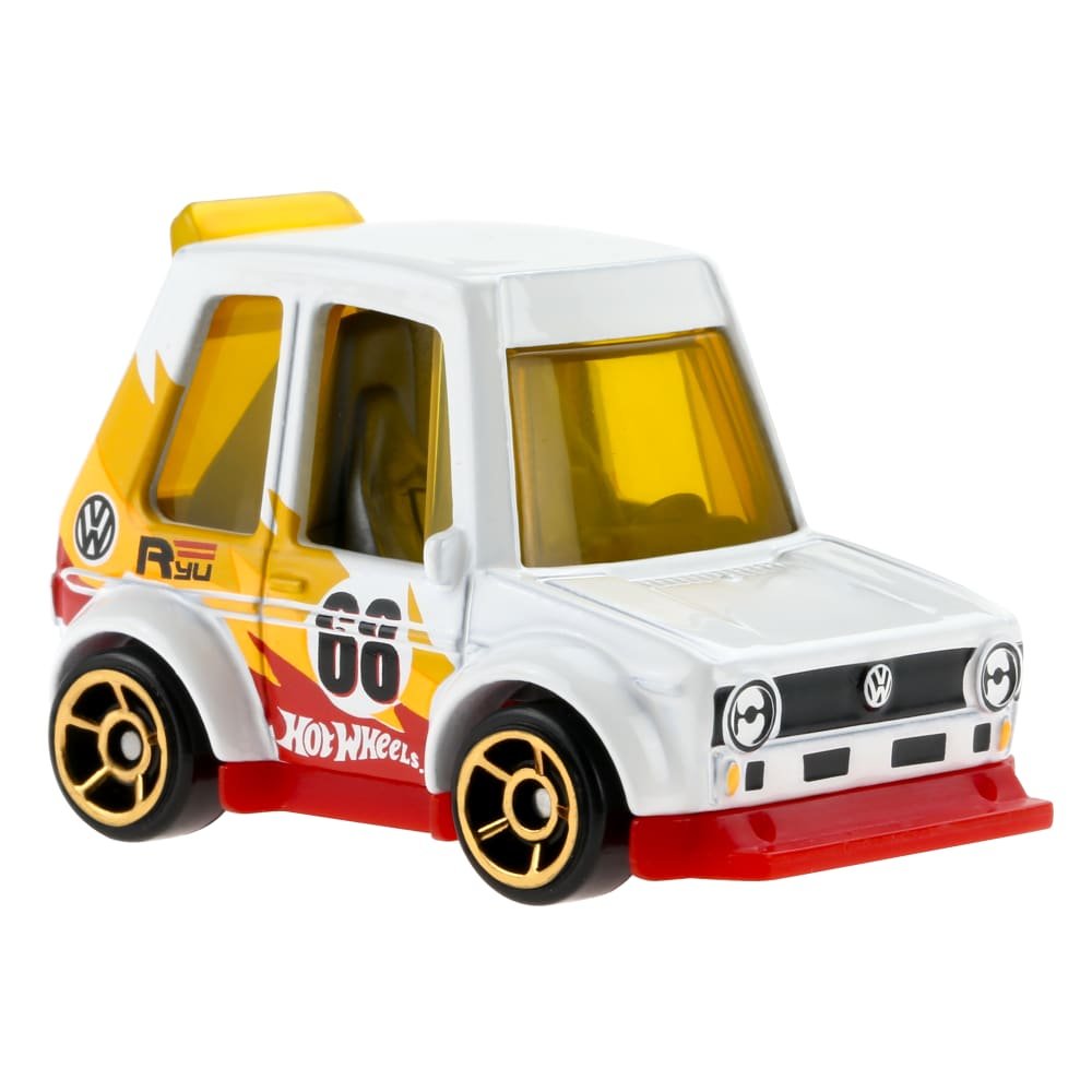 2022 Tooned Volkswagen Golf MK1 White: Image 3