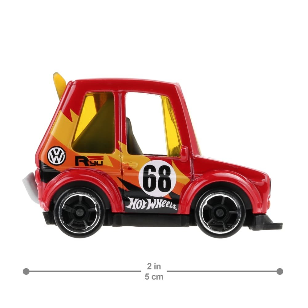 2022 Tooned Volkswagen Golf Mk1 Red: Image 4
