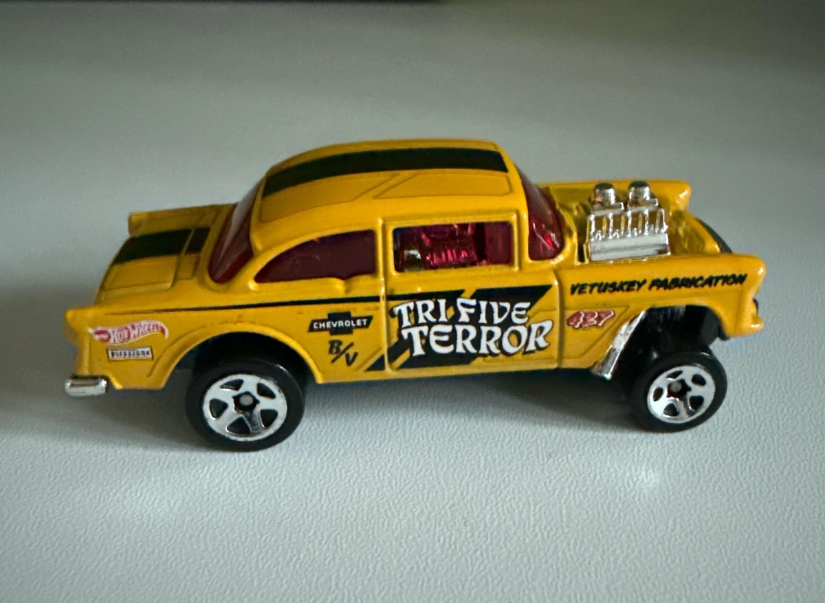 2023 55 Chevy Bel Air Gasser Yellow: No Package: Image 2