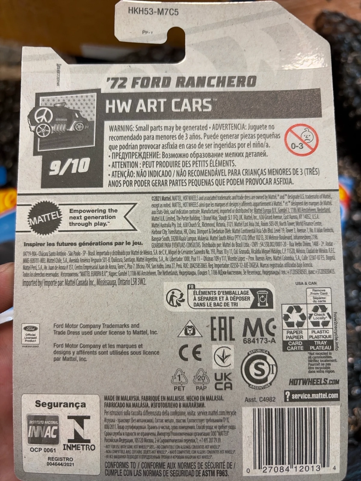 2023 72 Ford Ranchero Red: Long (INT): Image 3