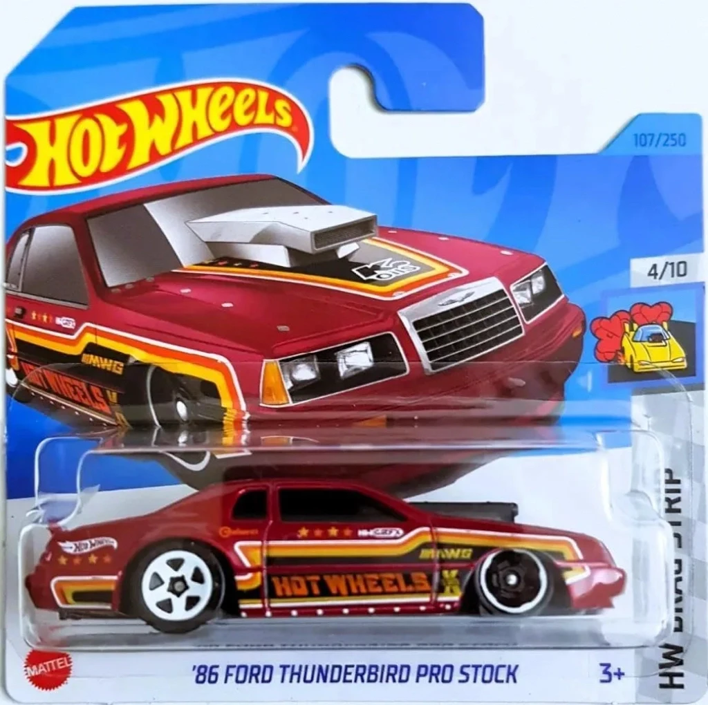 2023 86 Ford Thunderbird Pro Stock Red: Short: Image 3