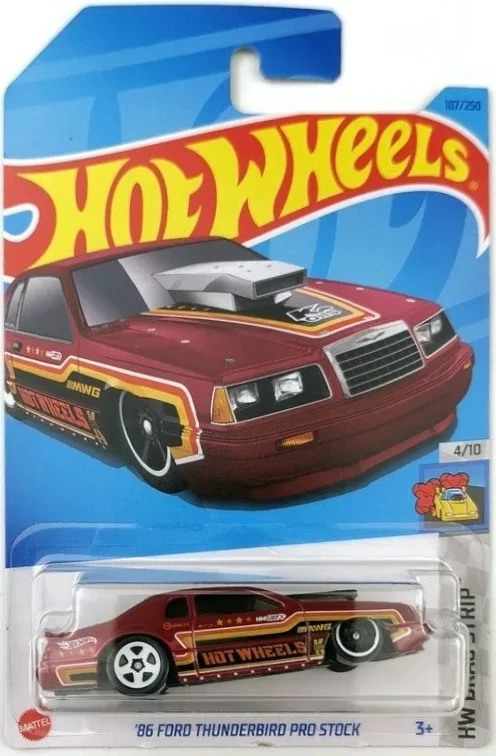2023 86 Ford Thunderbird Pro Stock Red: Long (INT): Image 2
