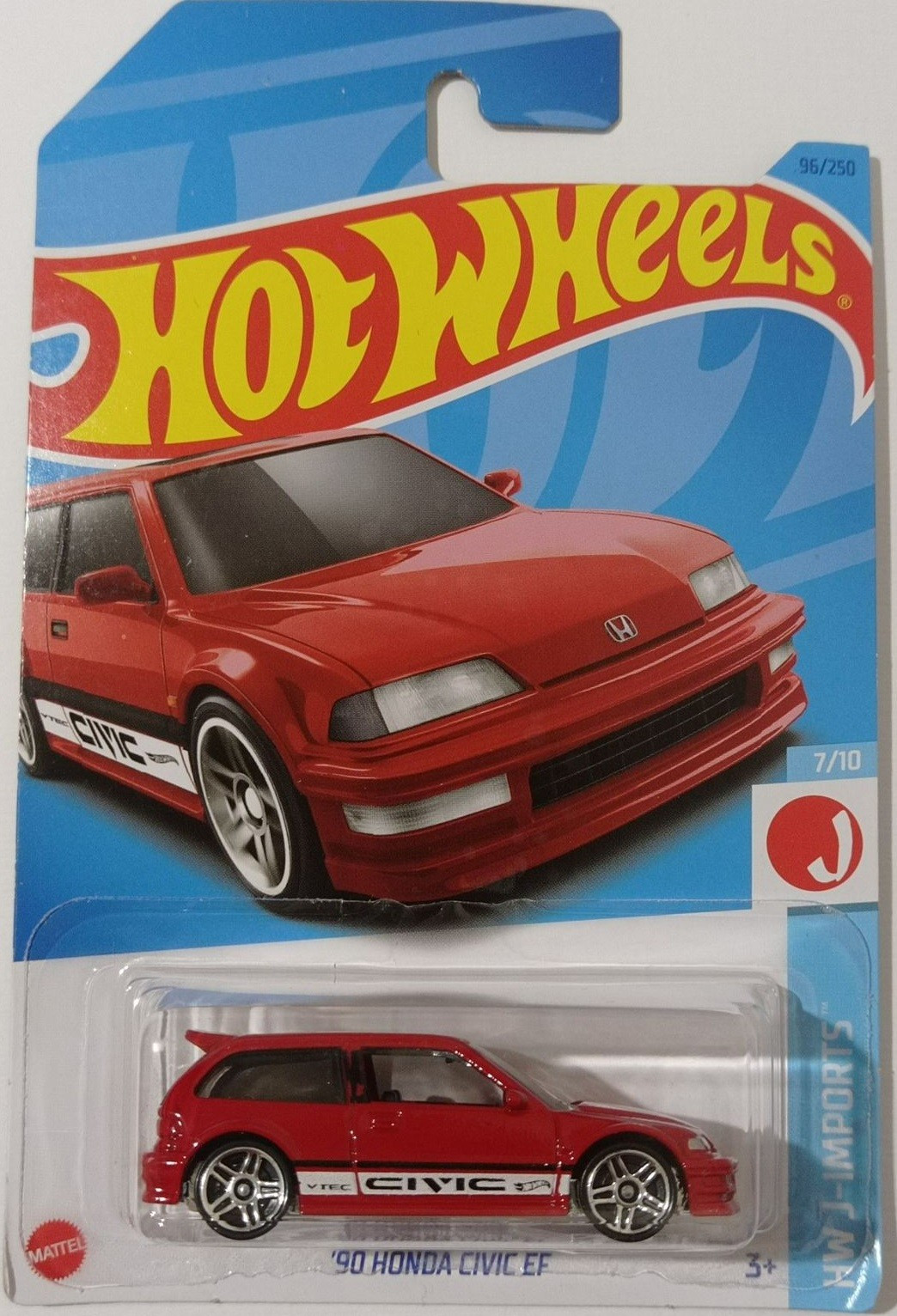 2023 90 Honda Civic EF Red: Long (INT): Image 4
