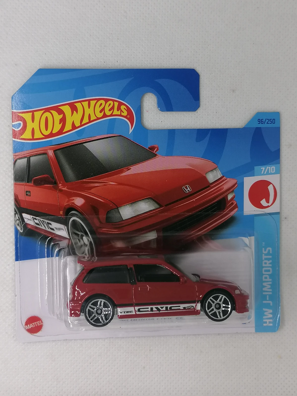 2023 90 Honda Civic EF Red: Short: Image 2