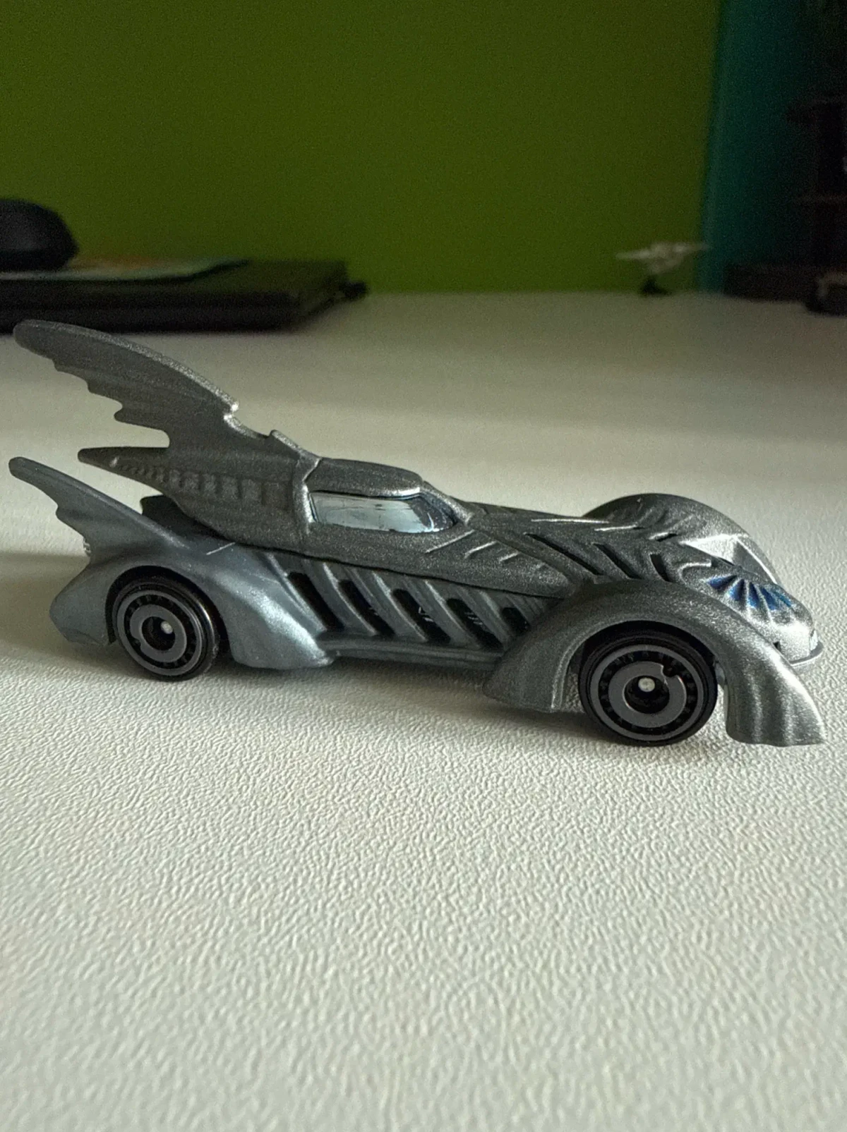 2023 Batman Forever Batmobile Grey: No Package: Image 3