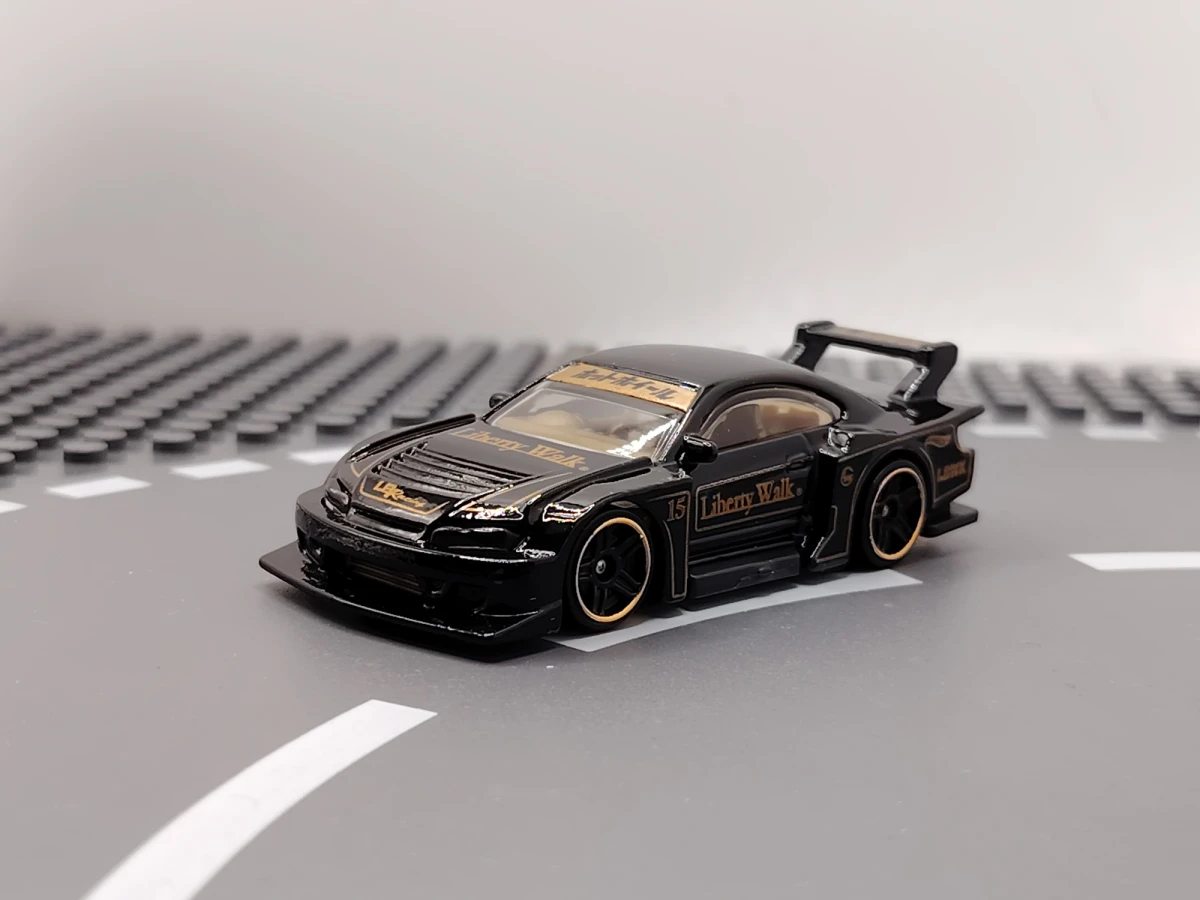 2023 LB Super Silhouette Nissan Silvia (S15) Black: No Package: Image 2