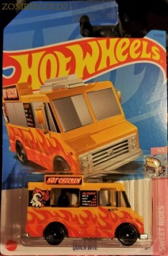 2023 Quick Bite Orange: Long Card (INT): Image 2