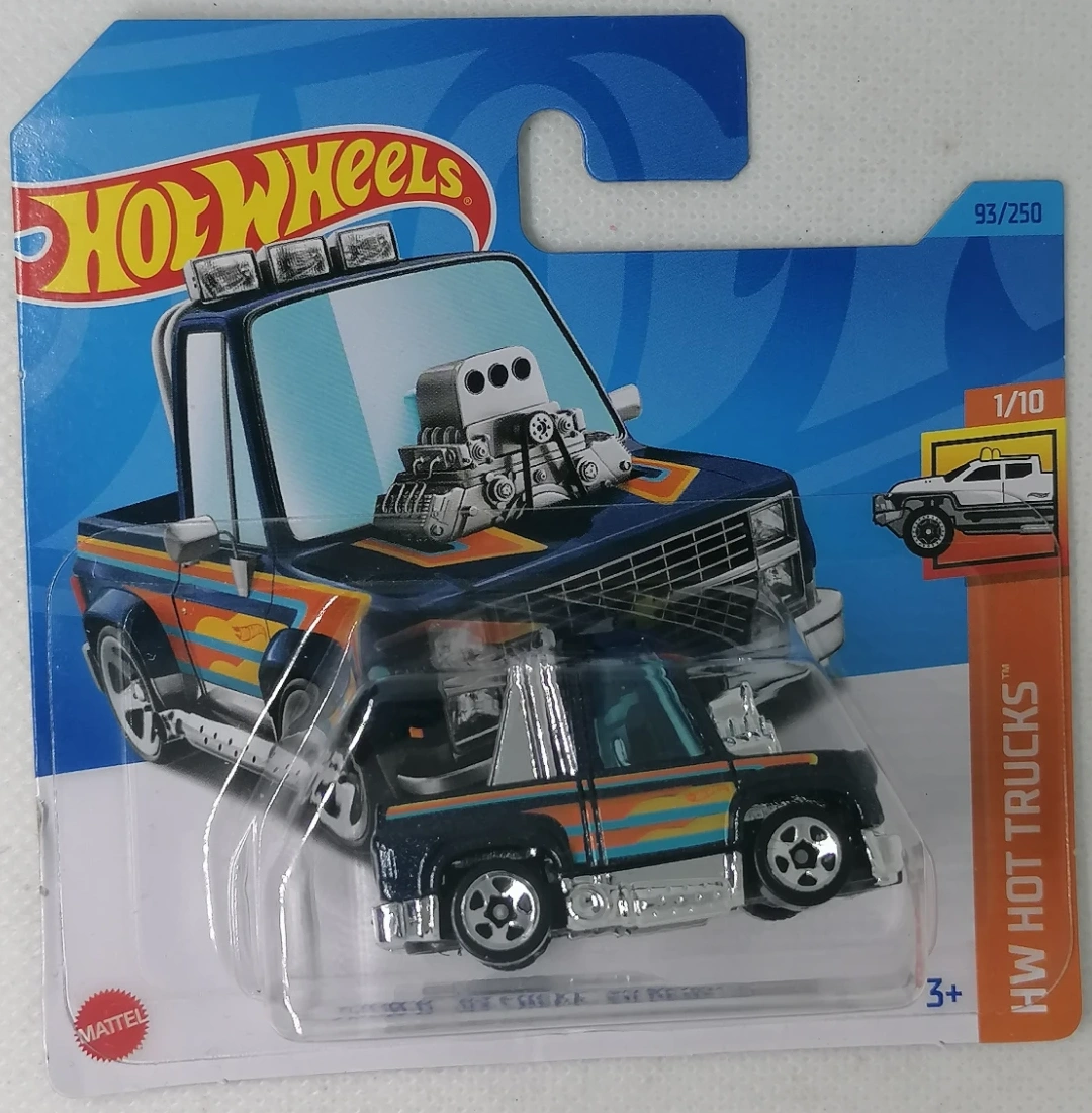 2023 Toon'd '83 Chevy Silverado Blue: Short: Image 2