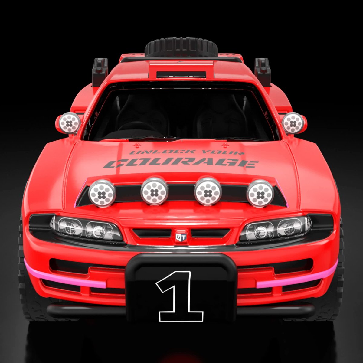 2023 Rally Resilience Ultimate Challenge Nissan Skyline GT-R (R33) Red: Image 4