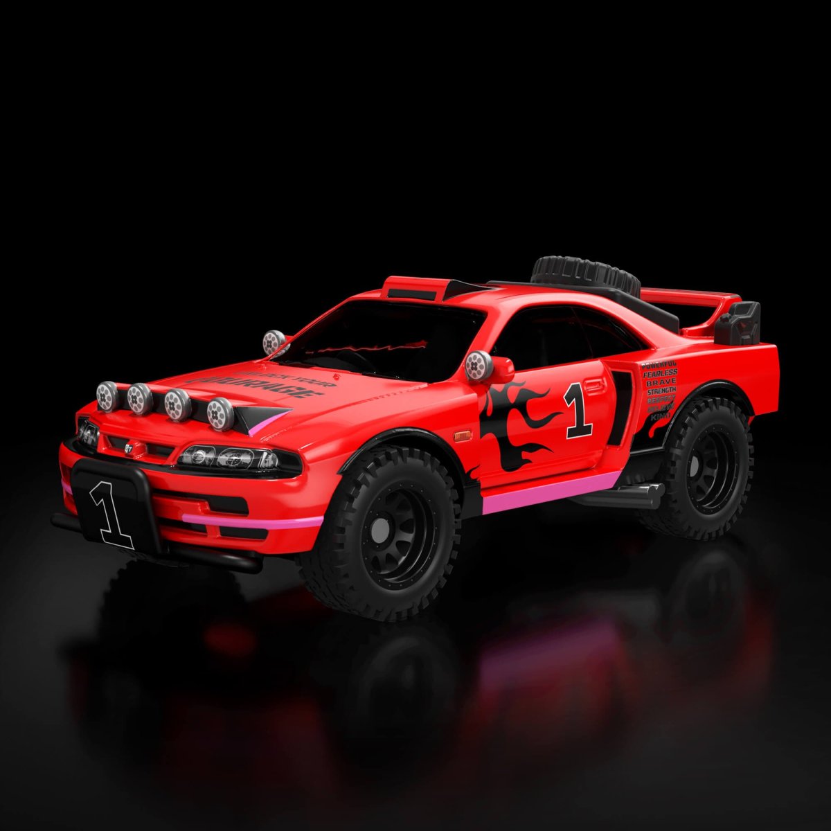 2023 Rally Resilience Ultimate Challenge Nissan Skyline GT-R (R33) Red: Image 9