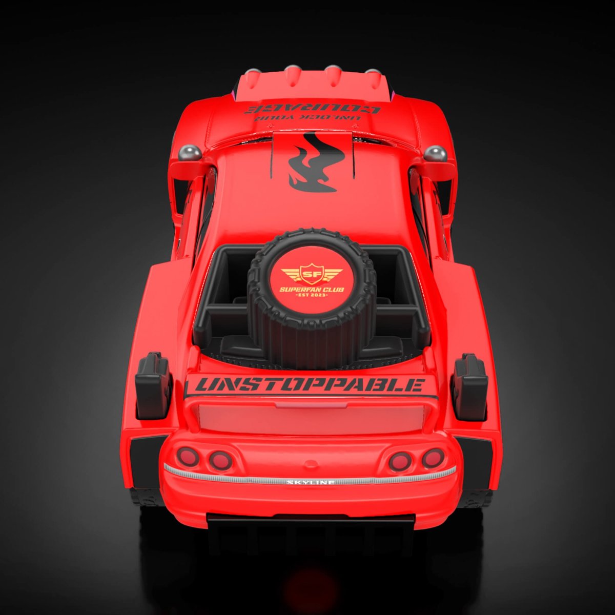 2023 Rally Resilience Ultimate Challenge Nissan Skyline GT-R (R33) Red: Image 11