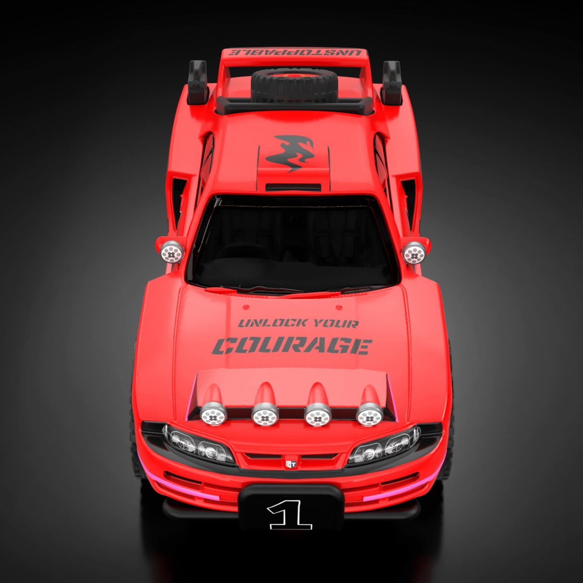 2023 Rally Resilience Ultimate Challenge Nissan Skyline GT-R (R33) Red: Image 6