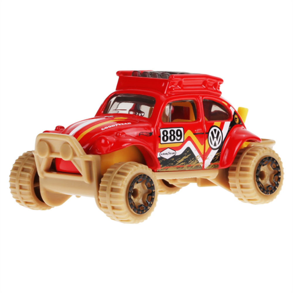 2023 Volkswagen "Baja Bug" Red: Image 3