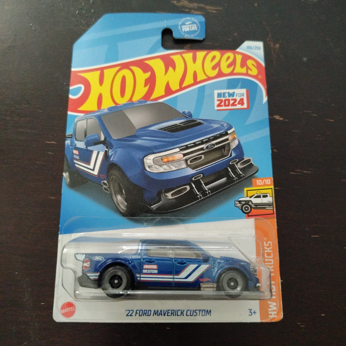 2024 22 Ford Maverick Custom Blue: Long (US): Image 2