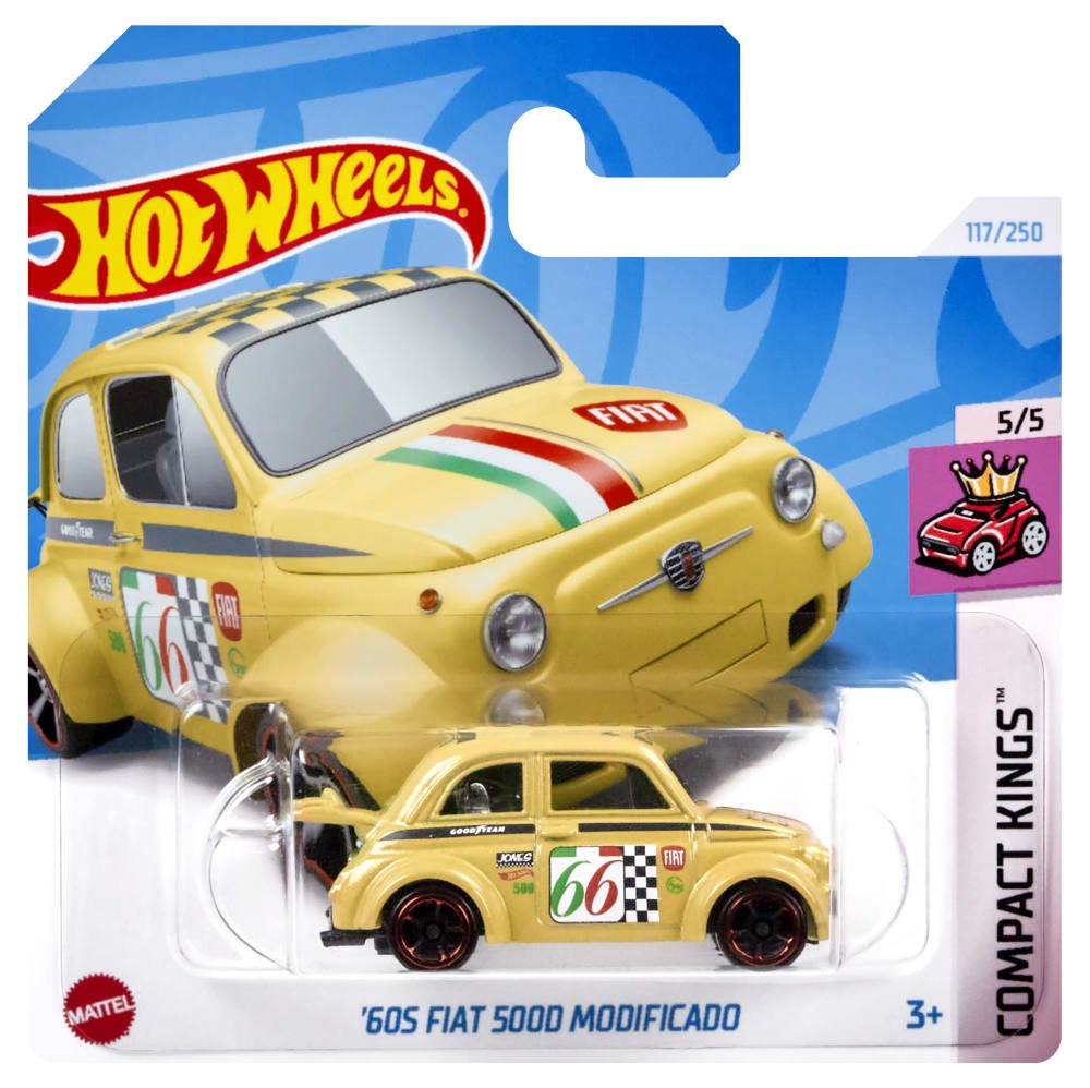 2024 60s Fiat 500D Modificado Yellow: Short: Image 2