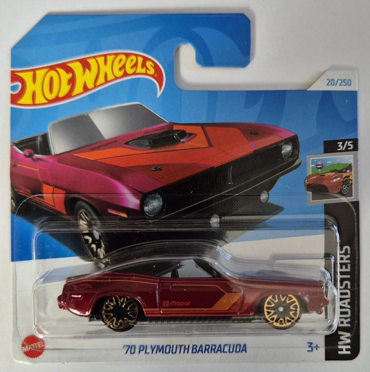 2024 70 Plymouth Barracuda Red: Short: Image 2