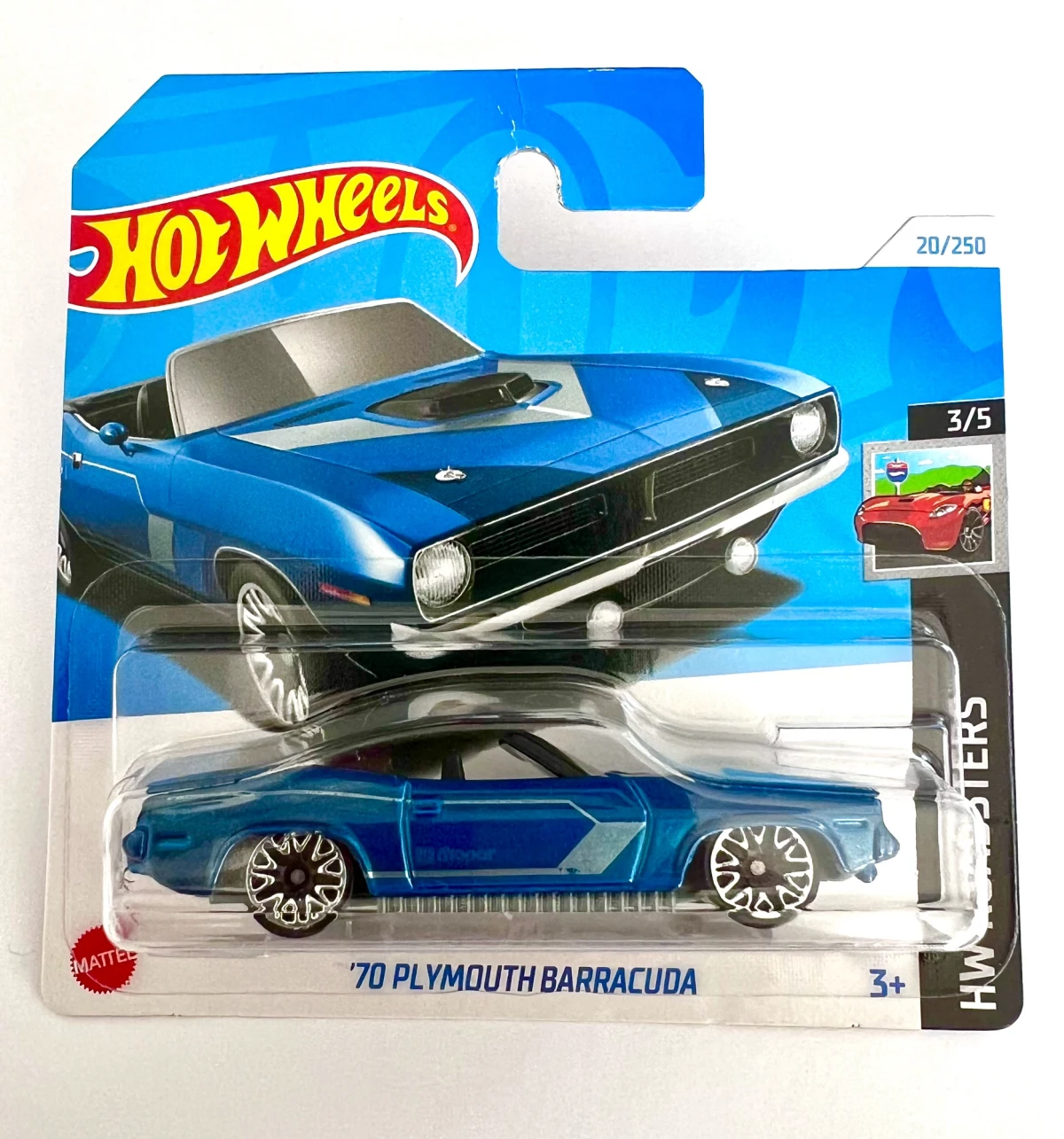 2024 70 Plymouth Barracuda Blue: Short: Image 2