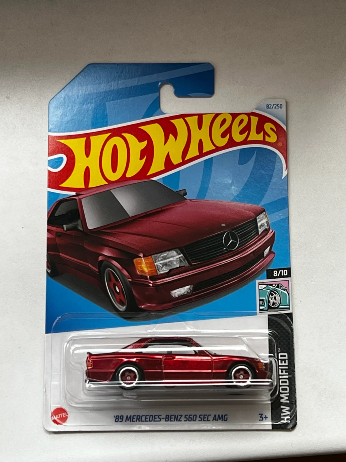 2024 89 Mercedes-Benz 560 SEC AMG Red: Long (INT): Image 2