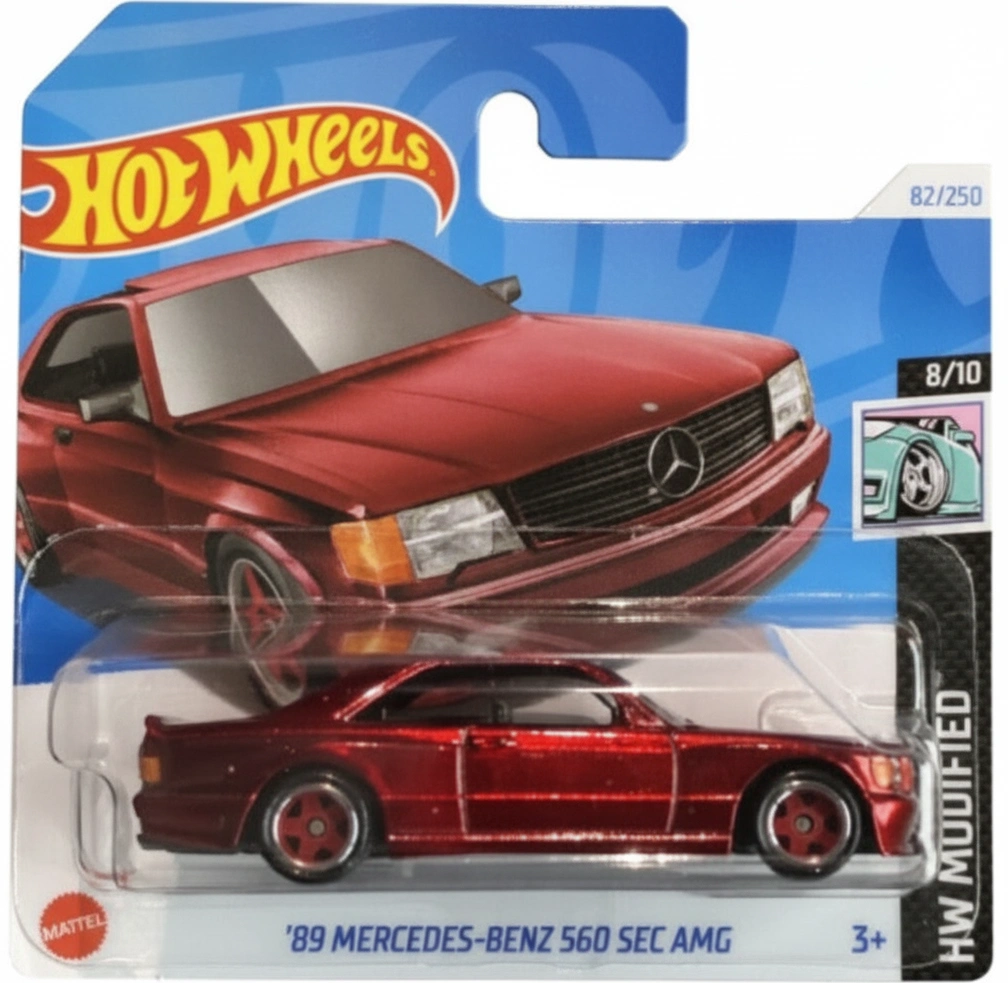 2024 89 Mercedes-Benz 560 SEC AMG Red: Short: Image 3