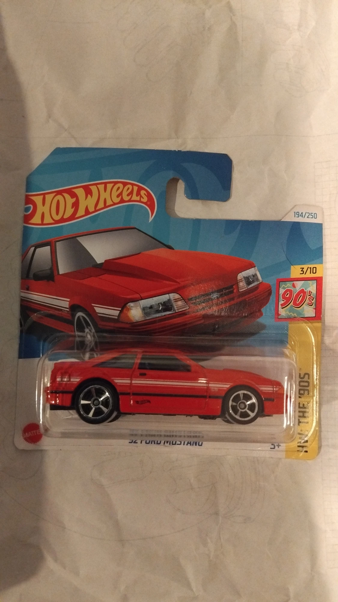 2024 92 Ford Mustang Red: Short: Image 2