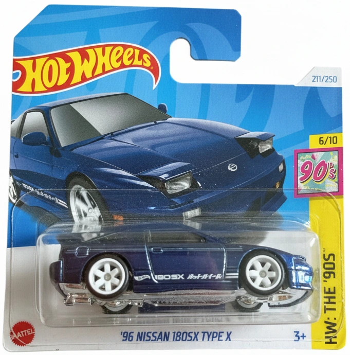2024 96 Nissan 180SX Type X Blue: Short: Image 2