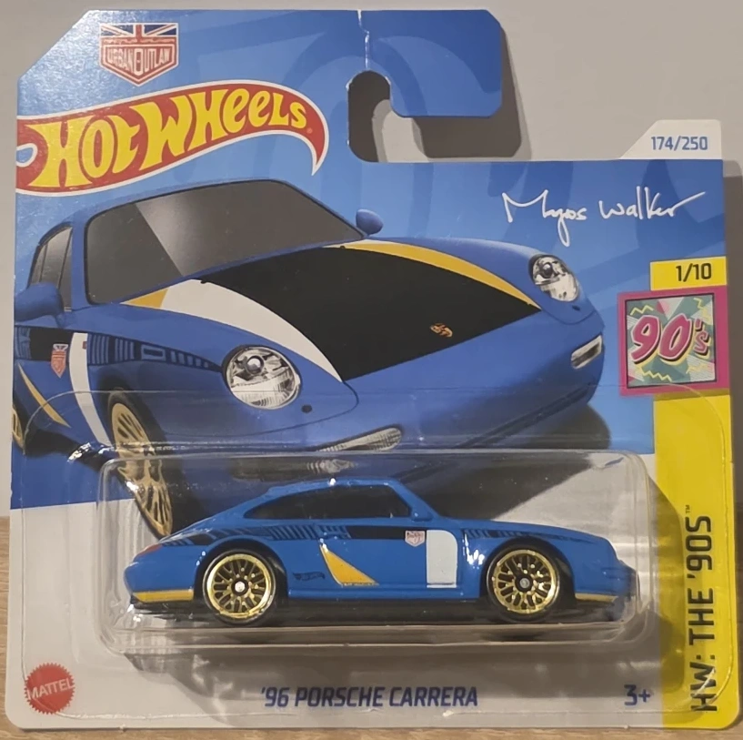 2024 96 Porsche Carrera Blue: Short: Image 2