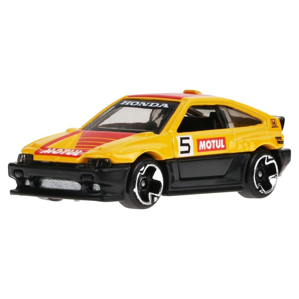 2024 1985 Honda CR-X Yellow: Image 3