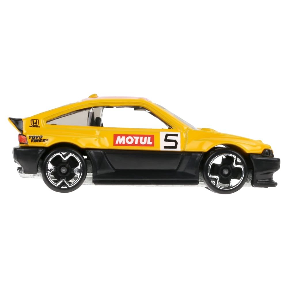 2024 1985 Honda CR-X Yellow: Image 4