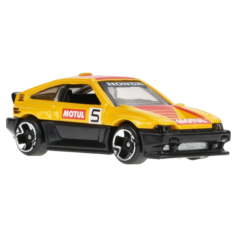 2024 1985 Honda CR-X Yellow: Image 5