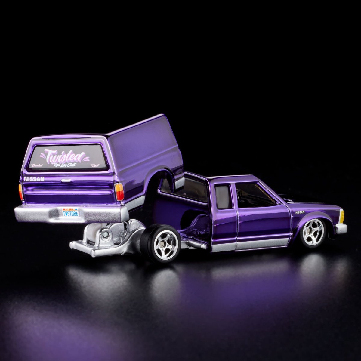 2024 1986 Nissan 720 King Cab Purple: Image 7