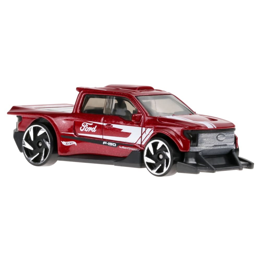 2024 Ford F-150 Lightning Custom Red: Image 6