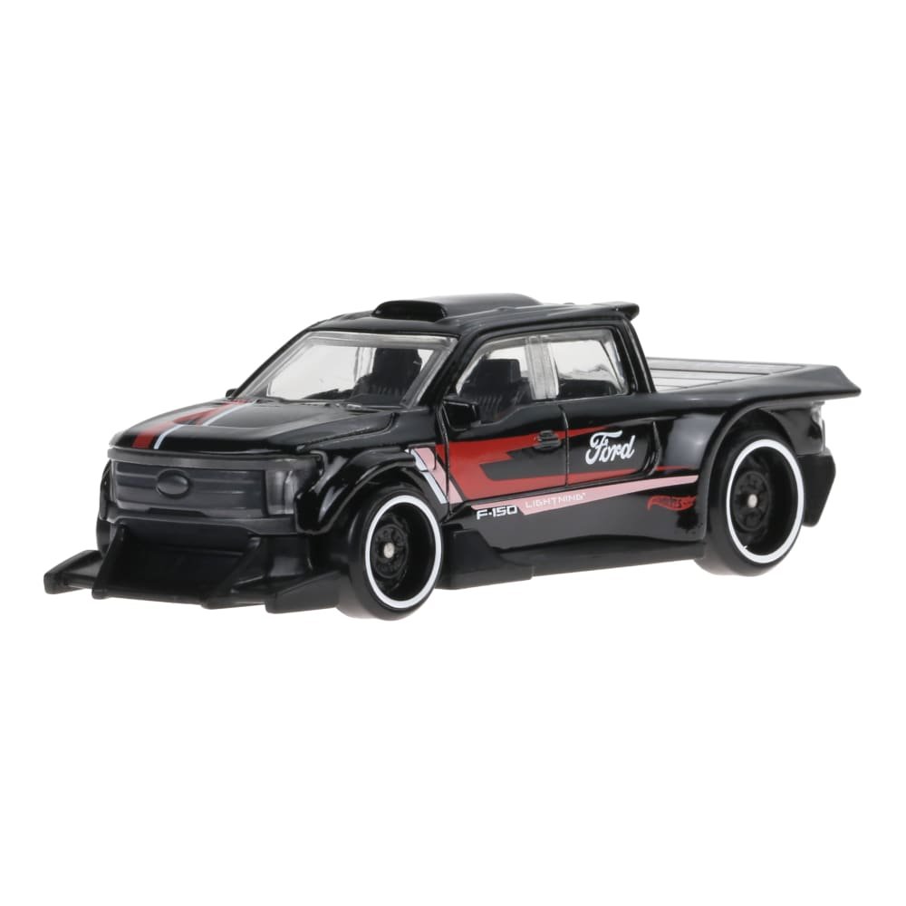 2024 Ford F-150 Lightning Custom Black: Image 4