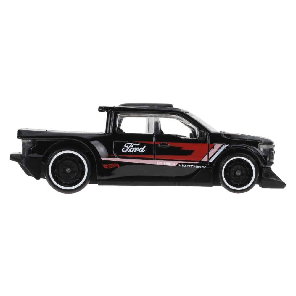 2024 Ford F-150 Lightning Custom Black: Image 6