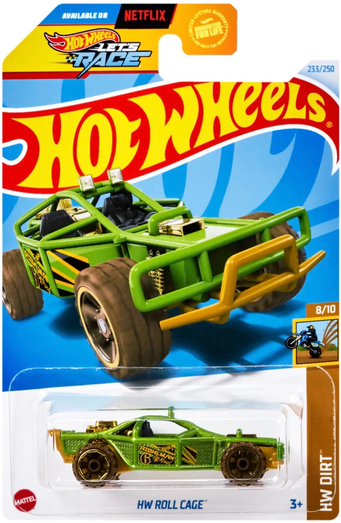 2024 HW Roll Cage Green: Long (US): Image 2