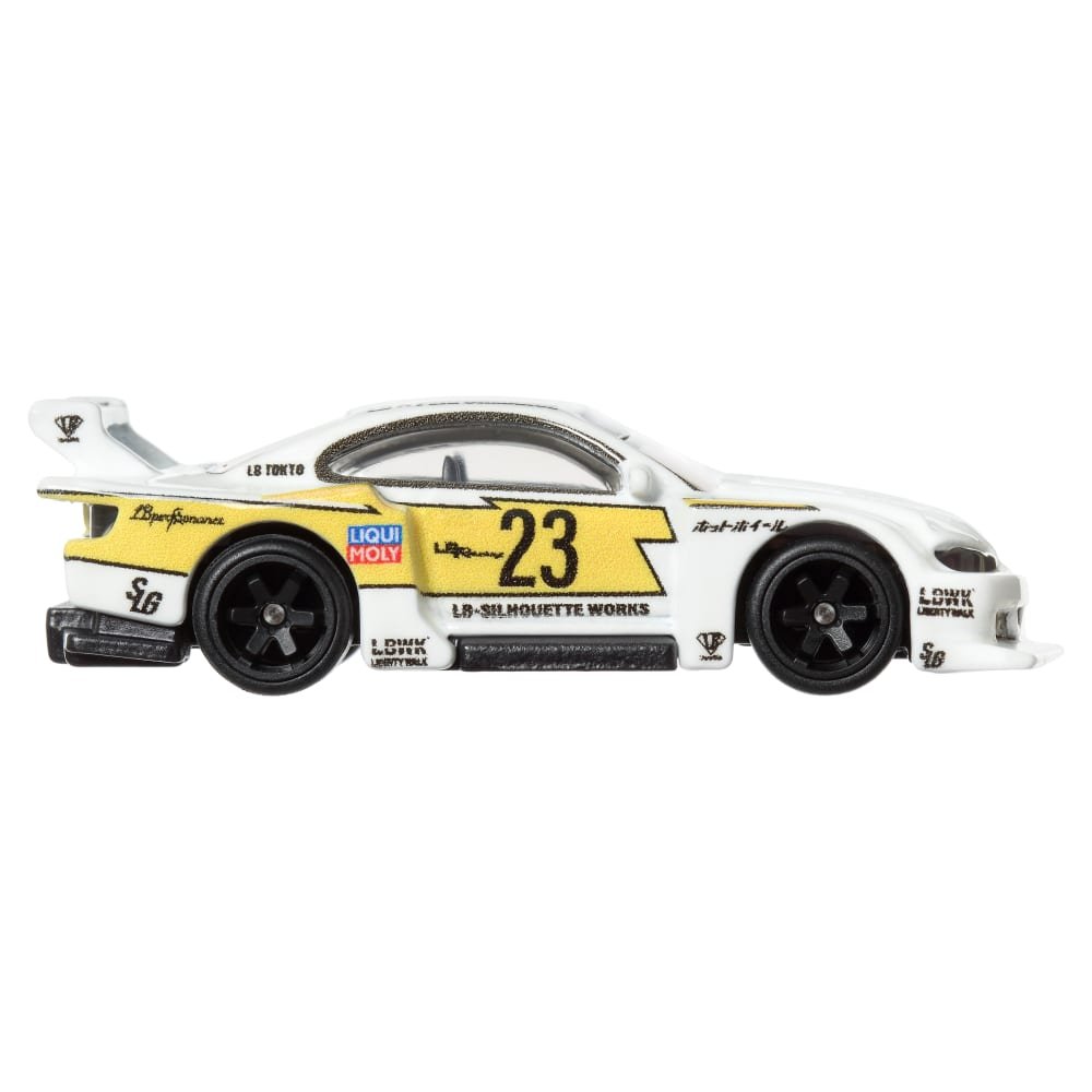 2024 LB Super Silhouette Nissan Silvia (S15) White: Image 5
