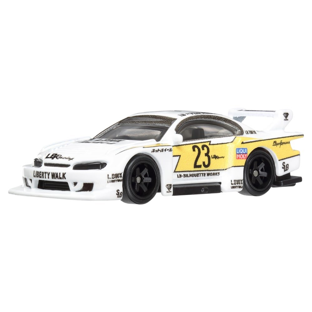 2024 LB Super Silhouette Nissan Silvia (S15) White: Image 2