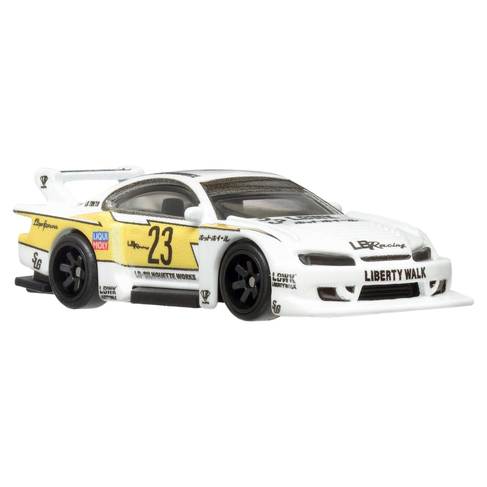2024 LB Super Silhouette Nissan Silvia (S15) White: Image 4