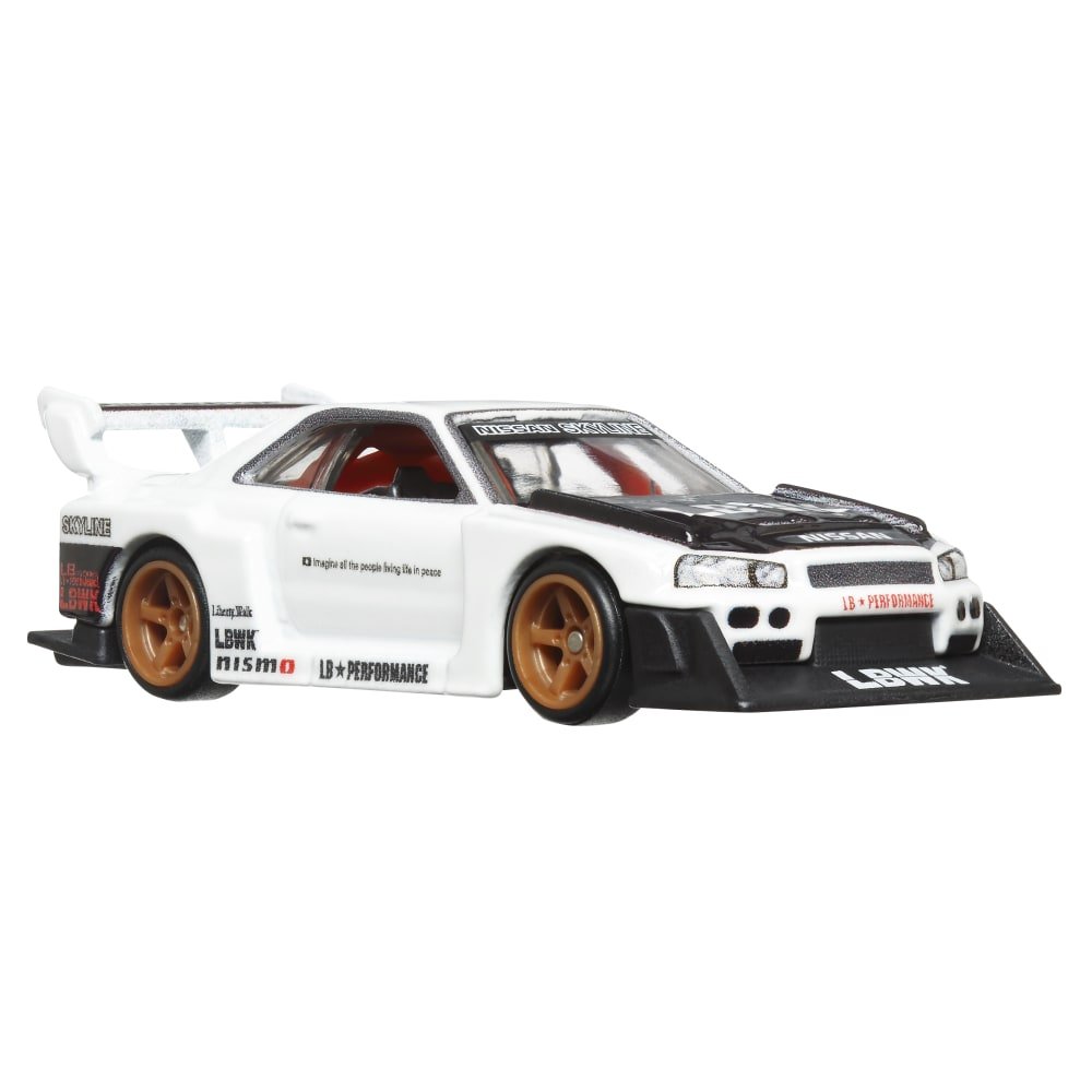 2024 LB-ER34 Super Silhouette Nissan Skyline White: Image 4