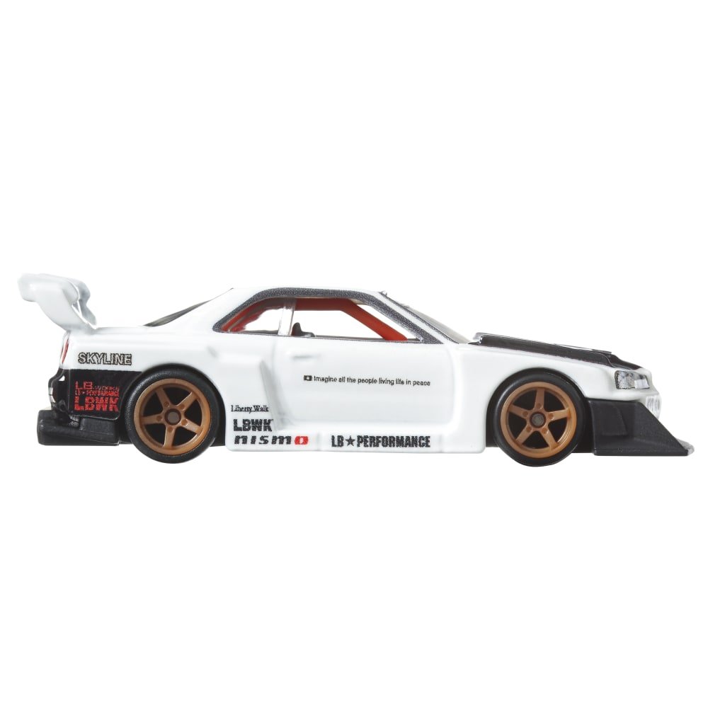 2024 LB-ER34 Super Silhouette Nissan Skyline White: Image 5