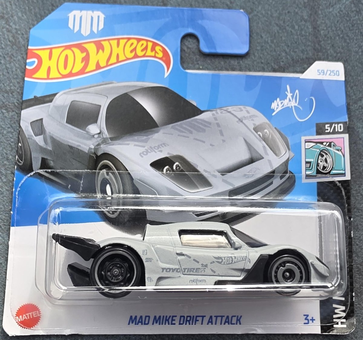 2024 Mad Mike Drift Attack Grey: Short: Image 3