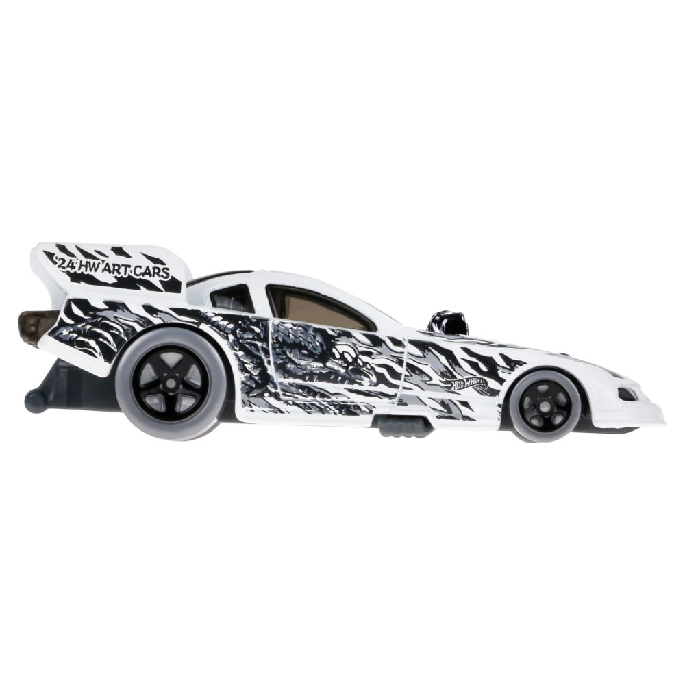 2024 Mustang Funny Car White: Image 5