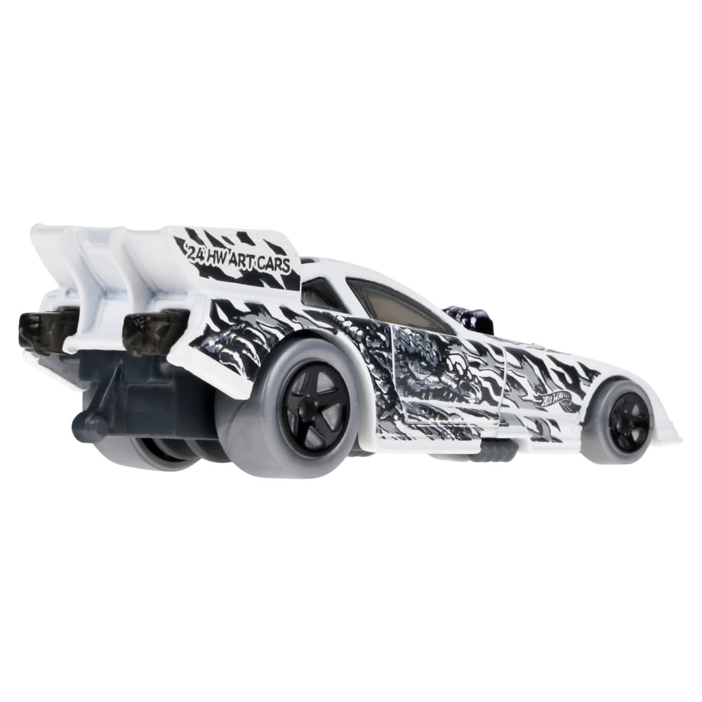 2024 Mustang Funny Car White: Image 6