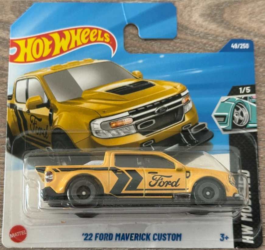 2025 22 Ford Maverick Custom Yellow: Short: Image 3