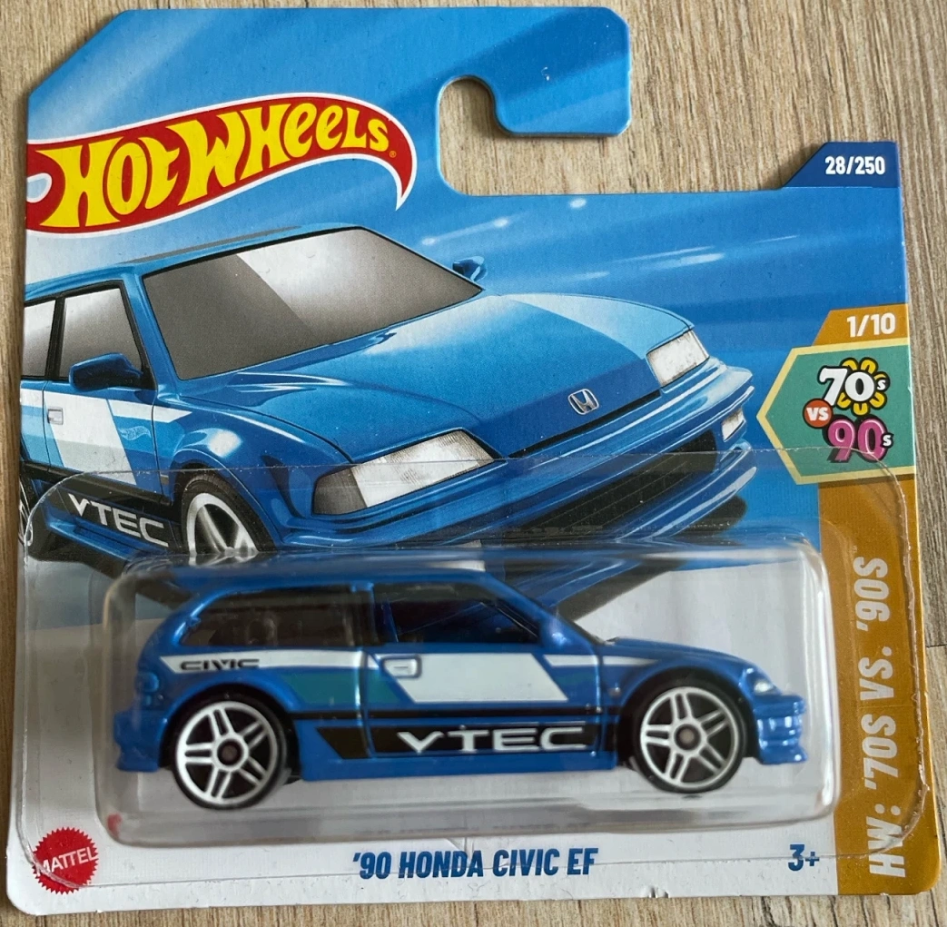 2025 90 Honda Civic EF Blue: Short: Image 3