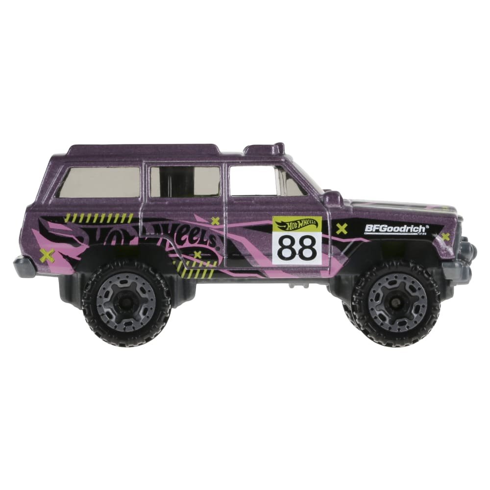 2025 1988 Jeep Wagoneer Purple: Image 6