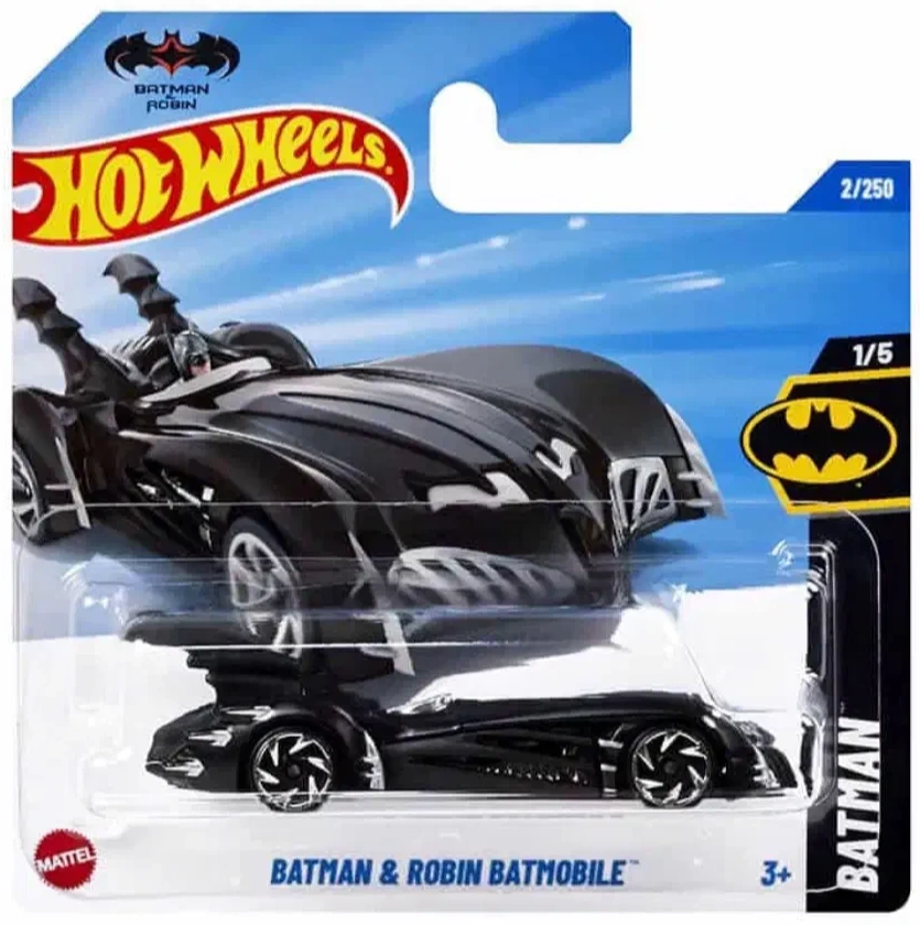 2025 Batman & Robin Batmobile Black: Short: Image 3