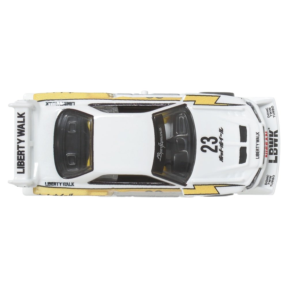 2025 LB-ER34 Super Silhouette Nissan Skyline White: Image 5
