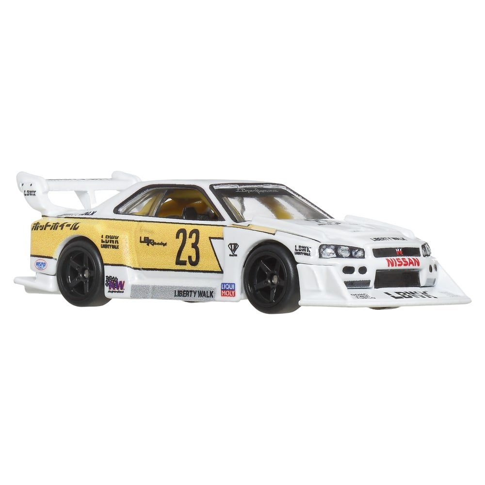 2025 LB-ER34 Super Silhouette Nissan Skyline White: Image 6