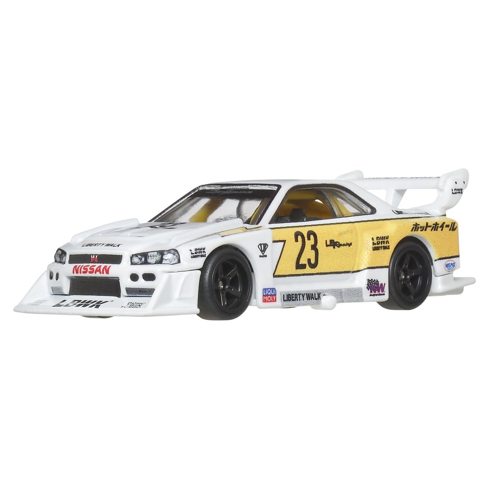 2025 LB-ER34 Super Silhouette Nissan Skyline White: Image 2
