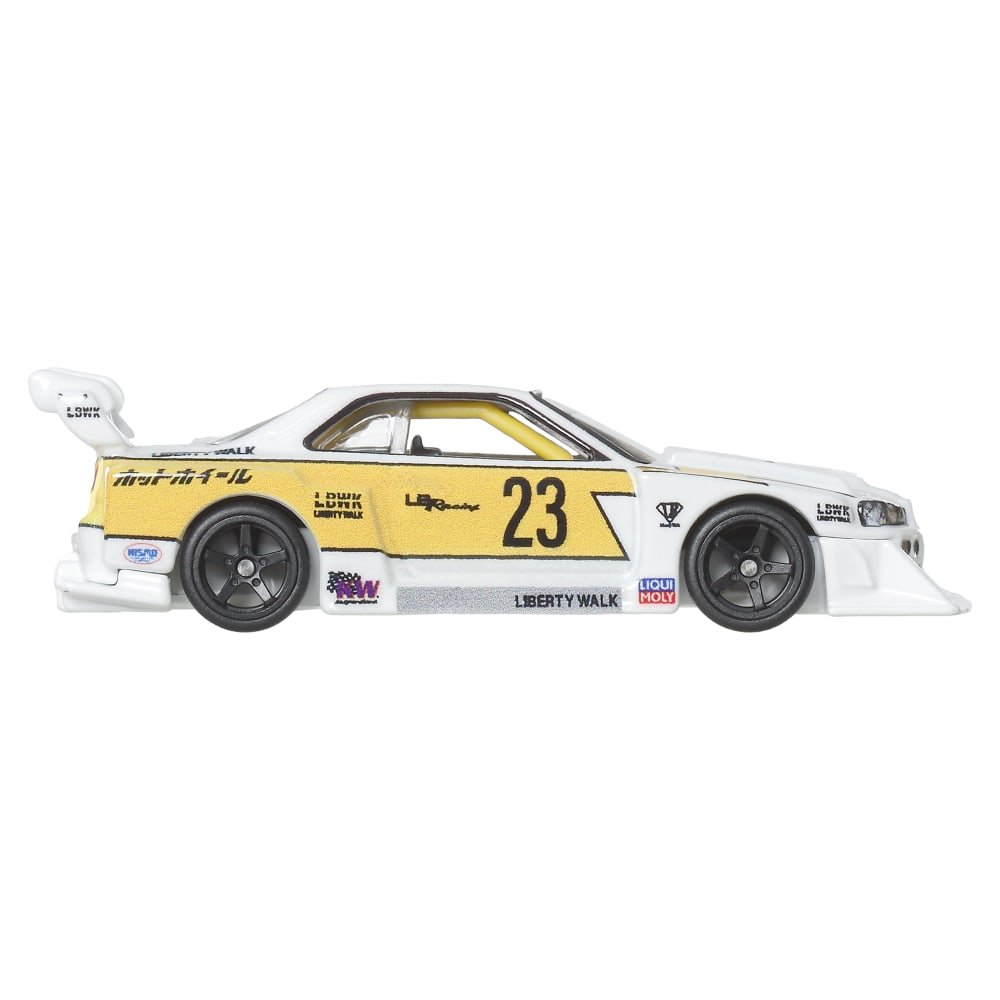 2025 LB-ER34 Super Silhouette Nissan Skyline White: Image 4